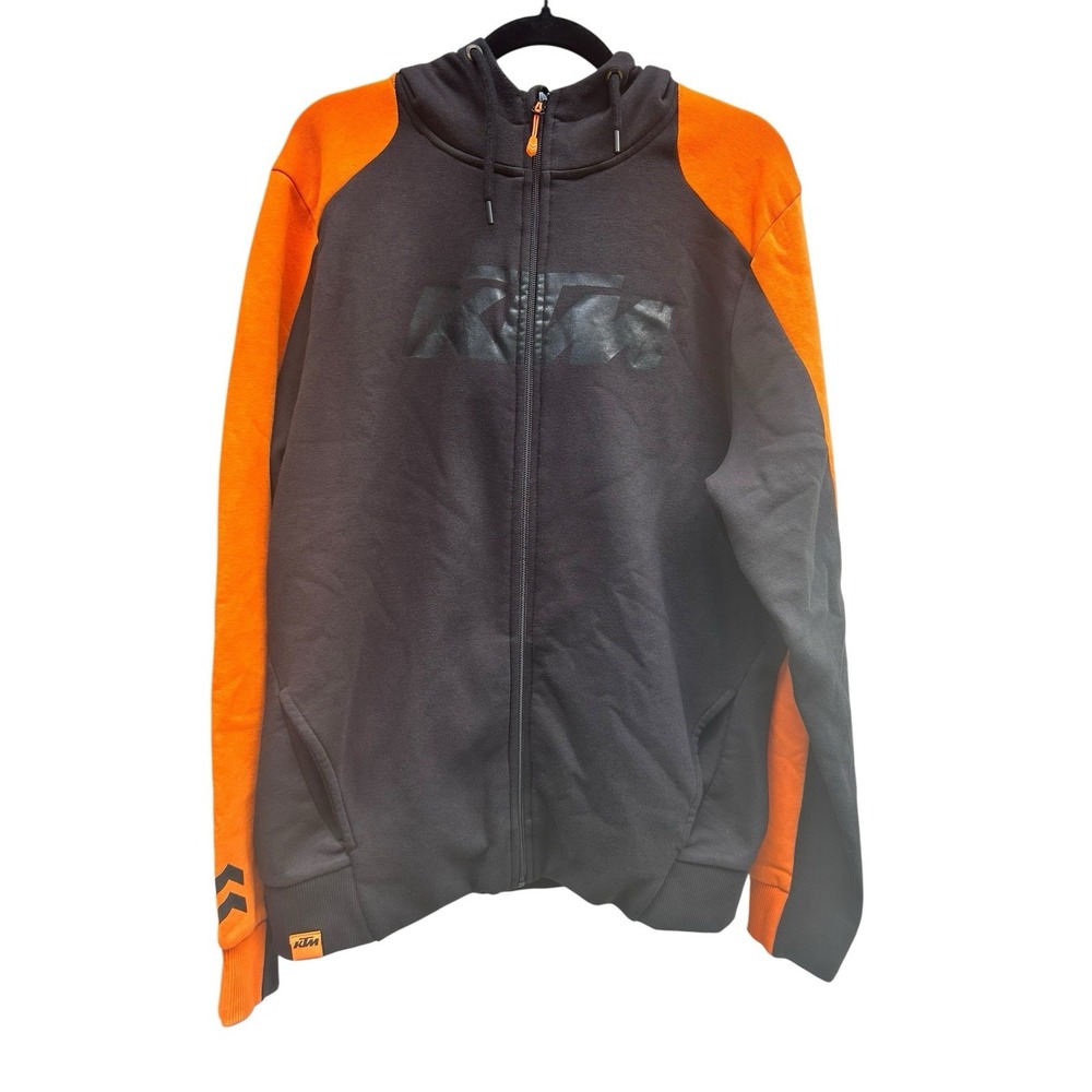 KTM PowerWear Hoodie Mens XL Full Zip Jacket Dirtbike Motorcycle Motorsports
